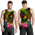 YAP Polynesian Men's Tank Top - Hibiscus and Banana Leaves - Polynesian Pride