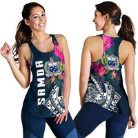 Samoa Women's Racerback Tank - Samoan Summer Vibes - Polynesian Pride