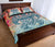 Hawaii Turtle Ohana Stary Night Hibiscus Quilt Bed Set - Polynesian Pride