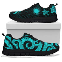 Northern Mariana Sneaker - Tentacle Turtle Turquoise - Polynesian Pride