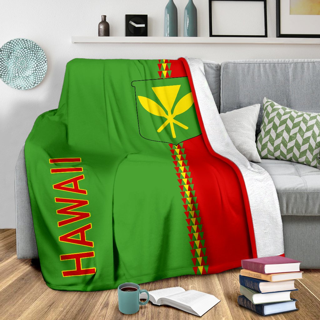 Hawaii Premium Blanket - Polynesian Straight Version - Polynesian Pride