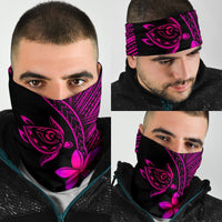 Hawaiian Polynesian Turtle Plumeria Pink Bandana 3 - Pack - Polynesian Pride