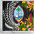 Guam Shower Curtains - Seal Spiral Polynesian Patterns - Polynesian Pride