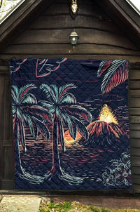 Night On The Land Premium Quilt - Polynesian Pride