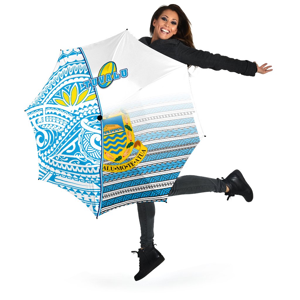 Tuvalu Rugby All Over Print Umbrellas Special - Polynesian Pride