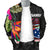 Samoa Men's Bomber Jacket - Polynesian Hibiscus Pattern - Polynesian Pride