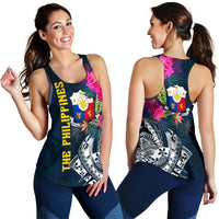 The Philippines Women's Racerback Tank - Summer Vibes - Polynesian Pride