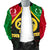 Polynesian Vanuatu Custom Personalised Men's Bomber Jacket - Vanuatu Flag and Coat Of Arms - Polynesian Pride