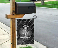 Nauru Flag - Seal With Whale Style - Polynesian Pride