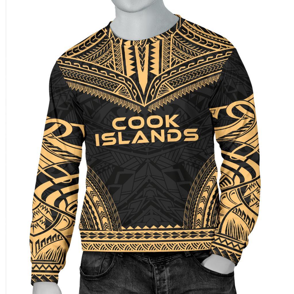 Cook Islands Sweater - Polynesian Chief Gold Version - Polynesian Pride