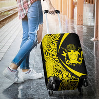 Cook Islands Polynesian Luggage Cover - Circle Style 05 - Polynesian Pride