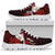 Niue Polynesian Sneakers - Coat Of Arm With Hibiscus - Polynesian Pride