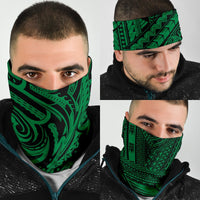 Polynesian Tatau Mixed Green Set Unisex Bandana - Polynesian Pride
