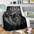Seahorse Polynesian Blanket - Polynesian Tattoo Black - Polynesian Pride