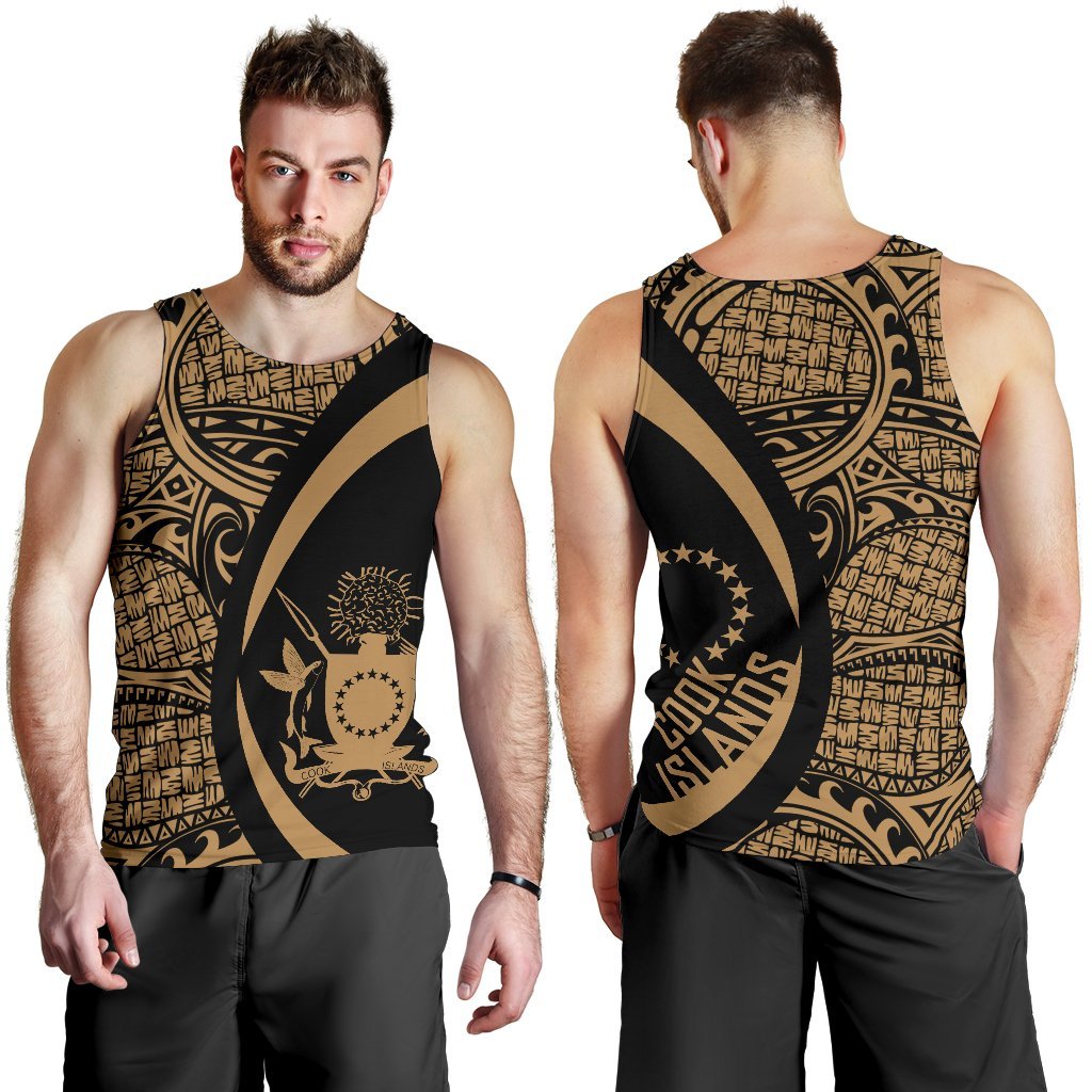 Cook Islands Polynesian Men'S Tank Top 04 - Polynesian Pride