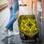 Polynesian Plumeria Mix Yellow Black Luggage Covers - Polynesian Pride
