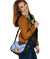 Mate Ma'a Tonga Rugby Leather Saddle Bag Polynesian Creative Style - Blue - Polynesian Pride