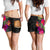 Tokelau All Over Print Women's Shorts - Polynesian Hibiscus Pattern - Polynesian Pride