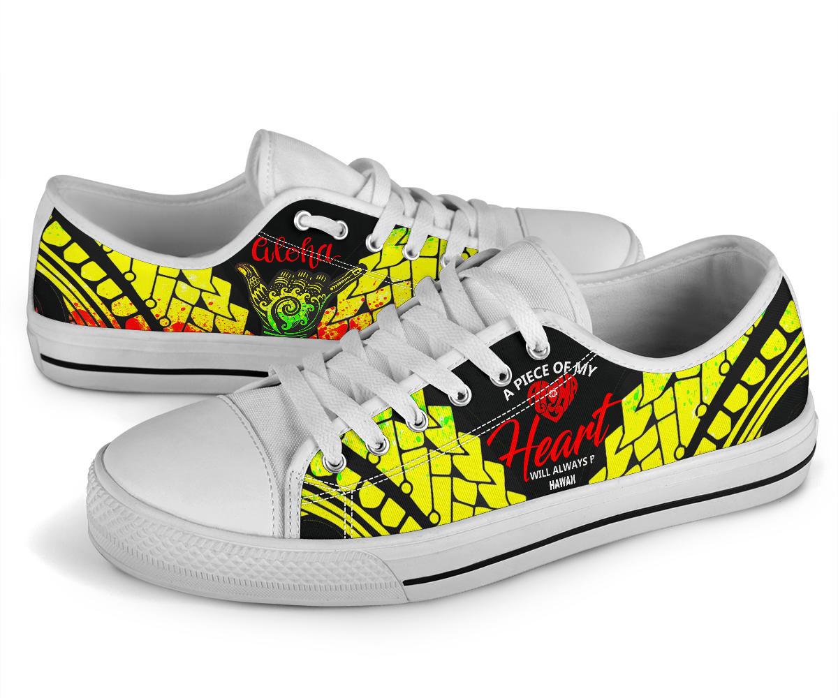 Hawaii Low Tops - A Piece Of My Heart - Polynesian Pride