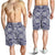 Polynesian Men's Shorts Blue And White - Polynesian Pride