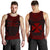 Wallis And Futuna Men's Tank Top - Polynesian Chief Red Version - Polynesian Pride