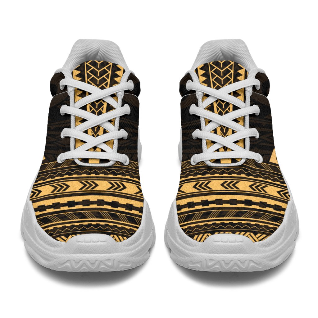 Fiji Chunky Sneakers - Polynesian Chief Gold Version - Polynesian Pride
