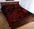 Turtle Hibiscus Map Red Quilt Bed Set - Polynesian Pride