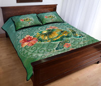 Circle Turtle Quilt Bed Set - Polynesian Pride
