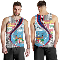 Fiji Men's Tank Top Kanaloa Tatau Gen FJ - Polynesian Pride
