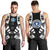 Northern Mariana Islands Men Tank Top - Polynesian Tattoo Black - Polynesian Pride