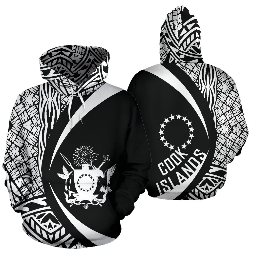 Cook Islands Polynesian Hoodie Circle Style 05 - Polynesian Pride