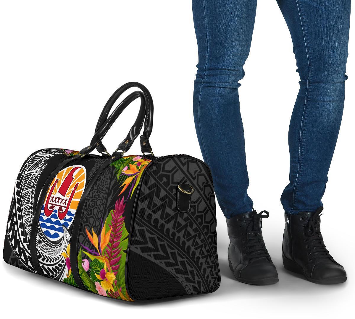 Tahiti Travel Bag - Seal Spiral Polynesian Patterns - Polynesian Pride