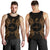 Yap Polynesian Men Tank Top Map Gold - Polynesian Pride