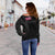 Hawaii Mauna Kea Polynesian Women's Off Shoulder Sweater - Grey - Polynesian Pride