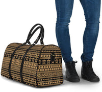Polynesian Tattoo Tribal Gold Hawaii Travel Bag - Polynesian Pride