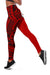 Tonga Polynesian Leggings - Tonga Wings Red - Polynesian Pride