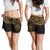 Hawaii Women's Shorts - Hawaii Seal Pride Style (Gold) - Polynesian Pride