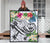 Guam Polynesian Premium Quilt - Summer Plumeria (White) - Polynesian Pride