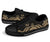 Vanuatu Low Top Canvas Shoes - Gold Tentacle Turtle - Polynesian Pride