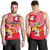 Mate Ma'a Tonga Men Tank Top Coat Of Arms - Polynesian Pride