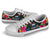 Samoa Low Top Shoe - Hibiscus Polynesian Pattern - Polynesian Pride