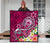 Samoa Premium Quilt - Turtle Plumeria (Pink) - Polynesian Pride