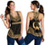 Pohnpei Women's Racerback Tank - Polynesian Chief Gold Version - Polynesian Pride