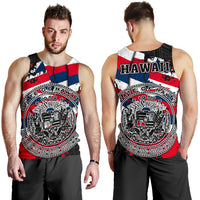 Hawaii State Men's Tank Top My Blood Black - Polynesian Pride
