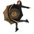 Seal Of Hawaii Umbrella Gold - Circle Style - Polynesian Pride