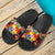 Tonga Slide Sandals - Polynesian Hibiscus Pattern - Polynesian Pride