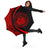 Seal Of Hawaii Umbrella Red - Circle Style - Polynesian Pride