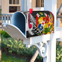 Tonga Mailbox Cover - Custom Personalised Tropical Flowers Style - Polynesian Pride