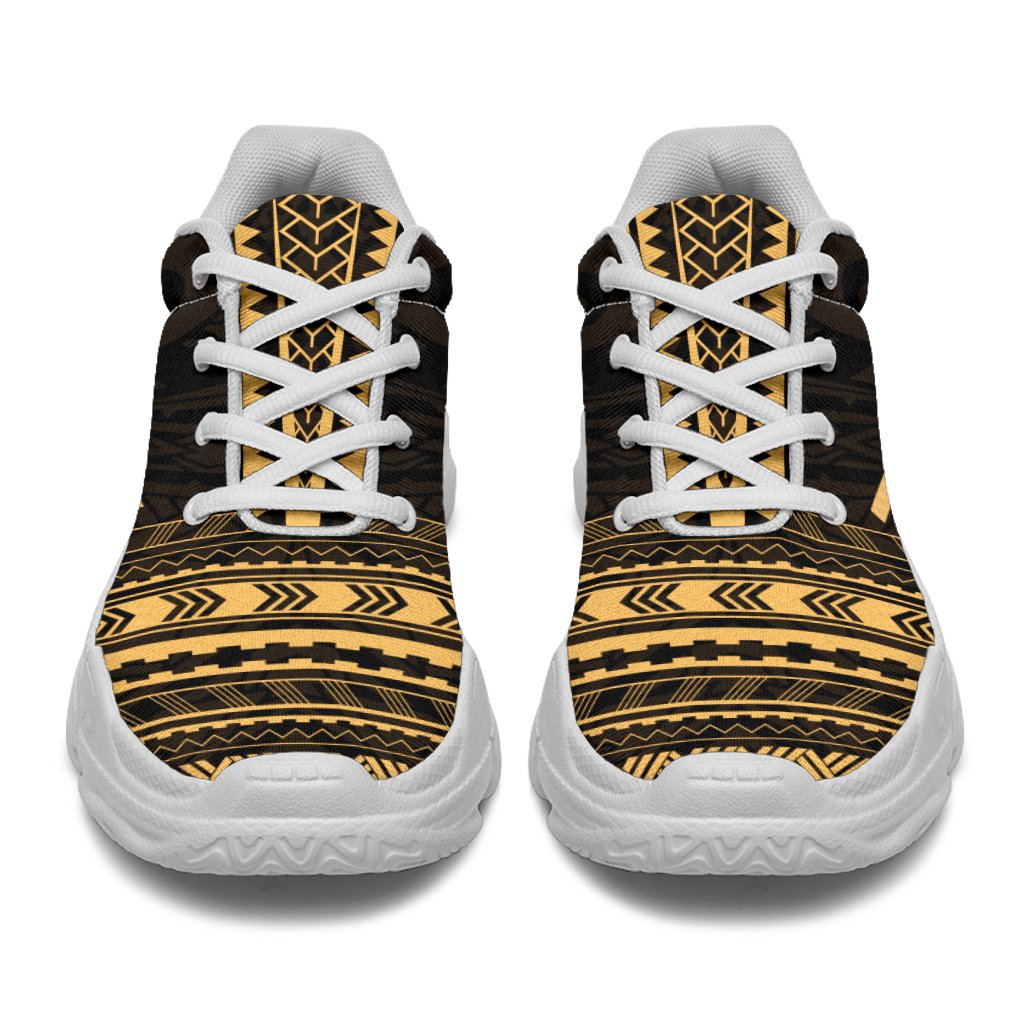 Tahiti Chunky Sneakers - Polynesian Chief Gold Version - Polynesian Pride
