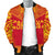 Papua New Guinea Flag Polynesian Chief Men's Bomber Jacket - Polynesian Pride
